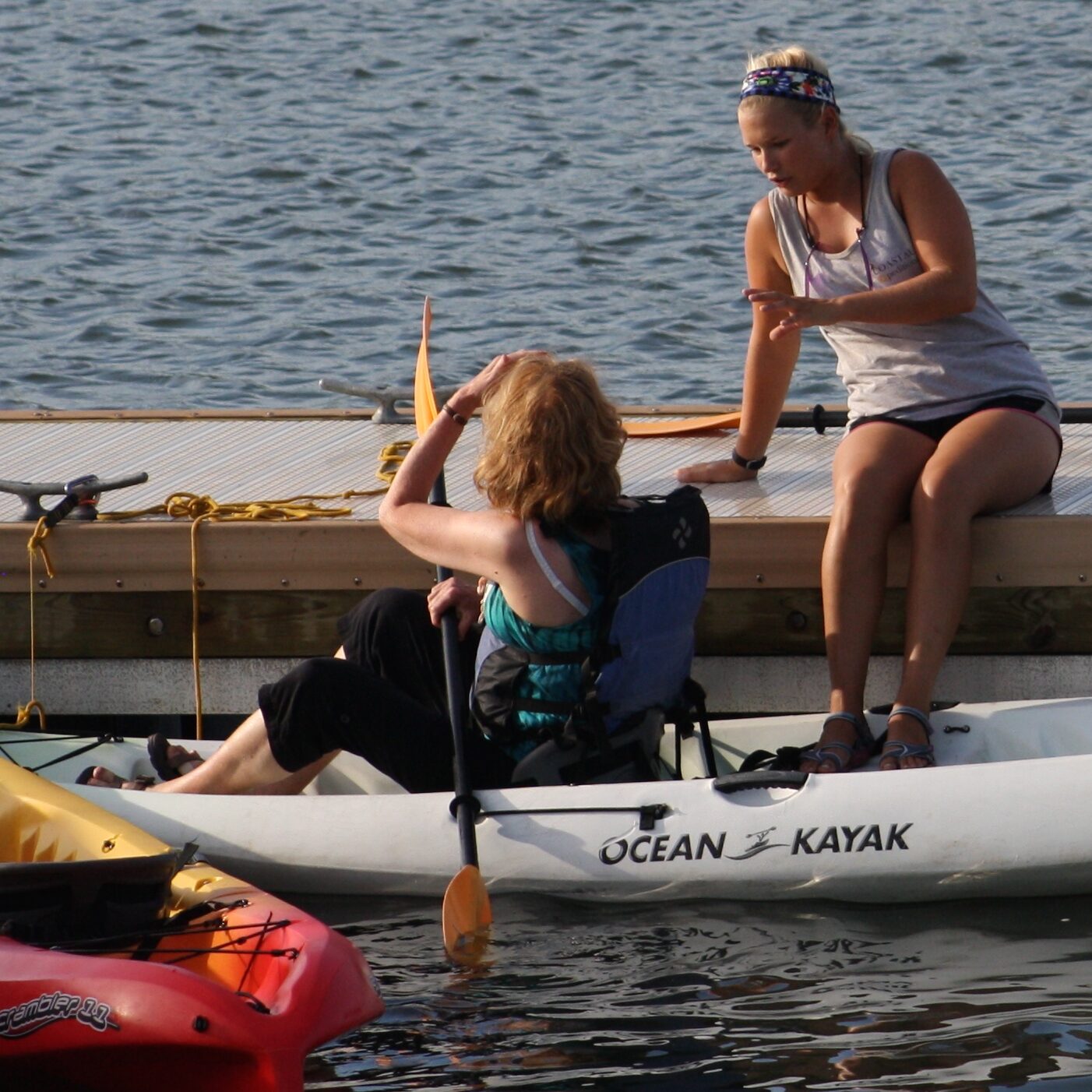 kayaking instruction